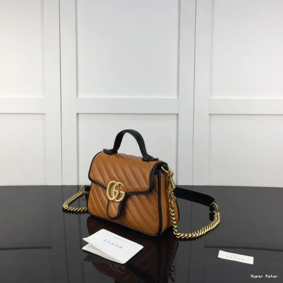 Hyper Peter top bag GG Gucci mini handle Marmont 0812